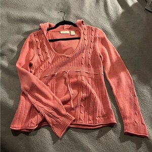 DKNY Knit Sweater Shirt S